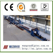 Box-shaped column welding line